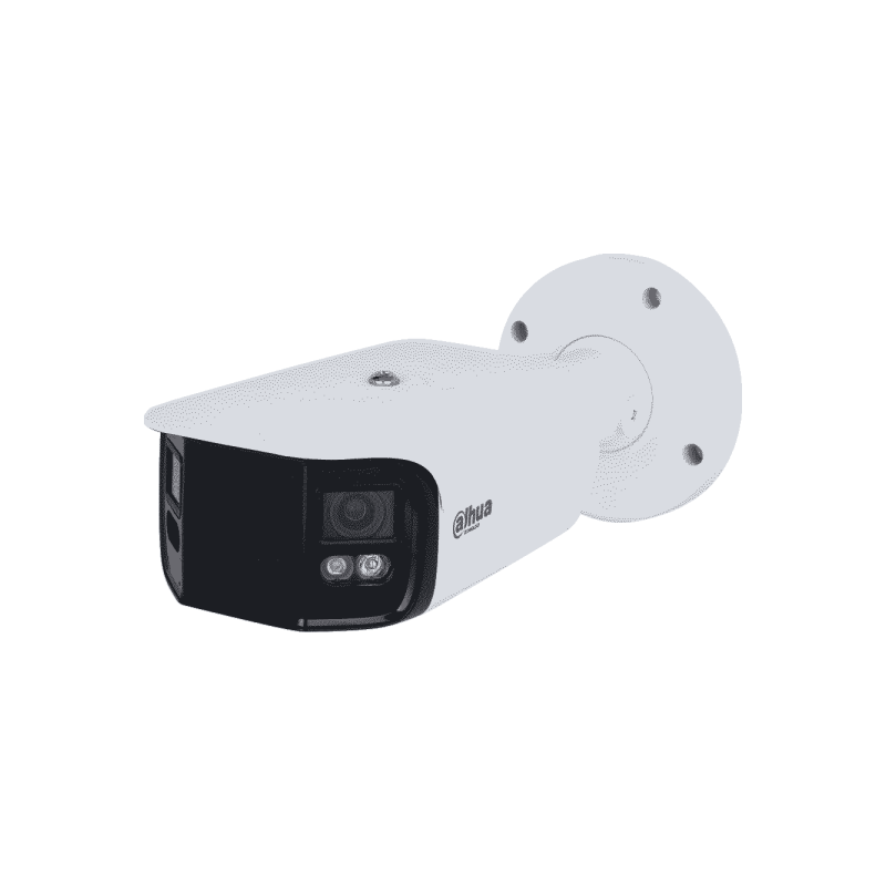 IP-Bullet-Dual-Lens kamera, polna barva, združevanje slike, 2×4MP, 3,6mm fiksna, IR 40m, WizMind