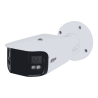IP-Bullet-Dual-Lens kamera, polna barva, združevanje slike, 2×4MP, 3,6mm fiksna, IR 40m, WizMind
