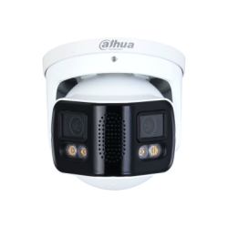 IP-Eyeball-Dual-Lens kamera, polna barva, združevanje slike, 2×4MP, 3,6mm fiksna, IR 40m, WizMind