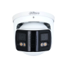 IP-Eyeball-Dual-Lens kamera, polna barva, združevanje slike, 2×4MP, 3,6mm fiksna, IR 40m, WizMind