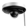 IP-PTZ-Dome-Kamera, 4 MP, 2,8 - 12 mm, IR 20 m, IP66, IK08, weiß
