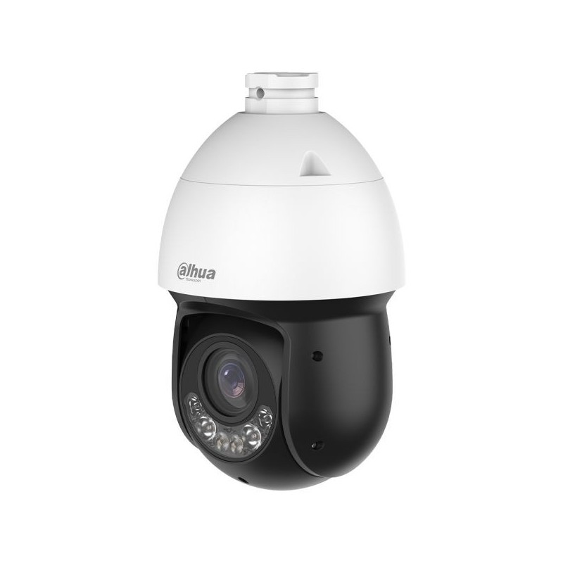 IP-PTZ-Dome-Kamera, 4 MP, 5 - 125 mm, IR 100 m, IP67, weiß