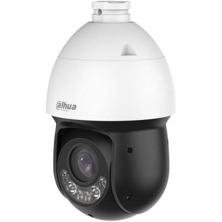IP-PTZ-Dome-Kamera, 4 MP, 5 - 125 mm, IR 100 m, IP67, weiß