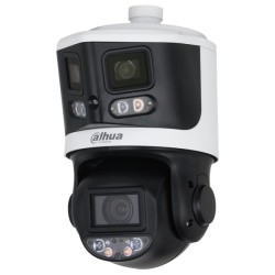 Dahua IP-PTZ-Dome-Kamera, 8/4MP, 2,8/4-40mm, IR 30/70m, IP66, weiß