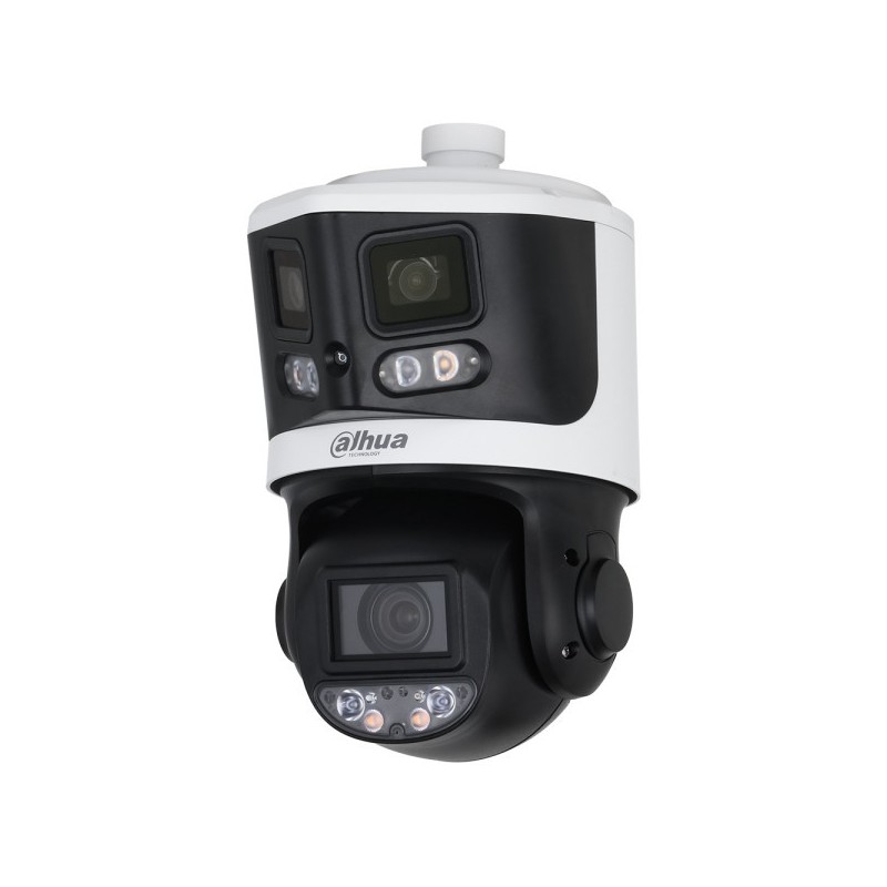 Dahua IP-PTZ-Dome-Kamera, 8/4MP, 2,8/4-40mm, IR 30/70m, IP66, weiß