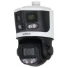 Dahua IP-PTZ-Dome-Kamera, 8/4MP, 2,8/4-40mm, IR 30/70m, IP66, weiß
