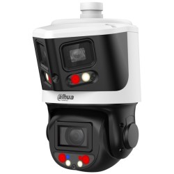 Dahua IP-PTZ-Dome-Kamera, 8/4MP, 2,8/4-40mm, IR 30/70m, IP66, weiß