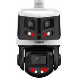 Dahua IP-PTZ-Dome-Kamera, 8/4MP, 2,8/4-40mm, IR 30/70m, IP66, weiß
