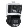 Dahua IP-PTZ-Dome-Kamera, 8/4MP, 2,8/4-40mm, IR 30/70m, IP66, weiß