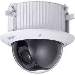 Dahua HD-CVI-PTZ-Dome-Kamera, 2MP, 4,8-120mm, IK10, weiß, Unterputz