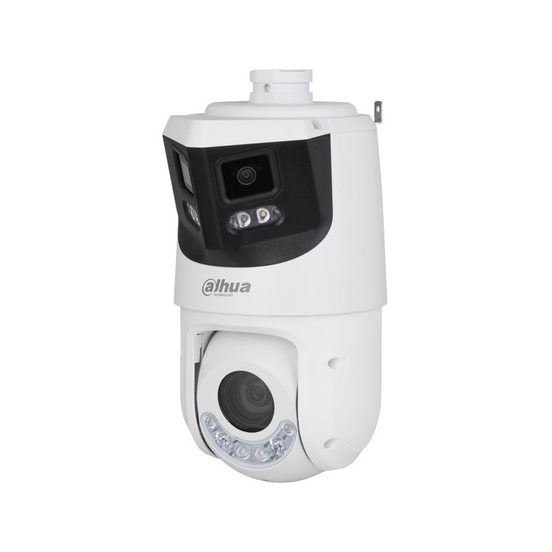 Dahua IP-PTZ-Dome-Kamera, 8/4MP, 2,8/5 -125 mm, IR 100m, IP66, weiß