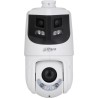 Dahua IP-PTZ-Dome-Kamera, 8/4MP, 2,8/5 -125 mm, IR 100m, IP66, weiß