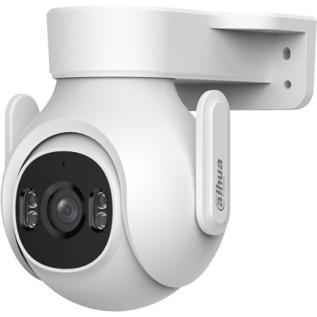WLAN-PT-Dome-Kamera, 5 MP, 3,6 mm, IR 30 m, IP66, weiß