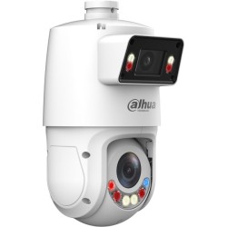 Dahua IP-PTZ-Dome-Kamera, 4/4 MP, 4/5 - 125 mm, IR 100 m, IP66, weiß