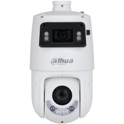 Dahua IP-PTZ-Dome-Kamera, 4/4 MP, 4/5 - 125 mm, IR 100 m, IP66, weiß