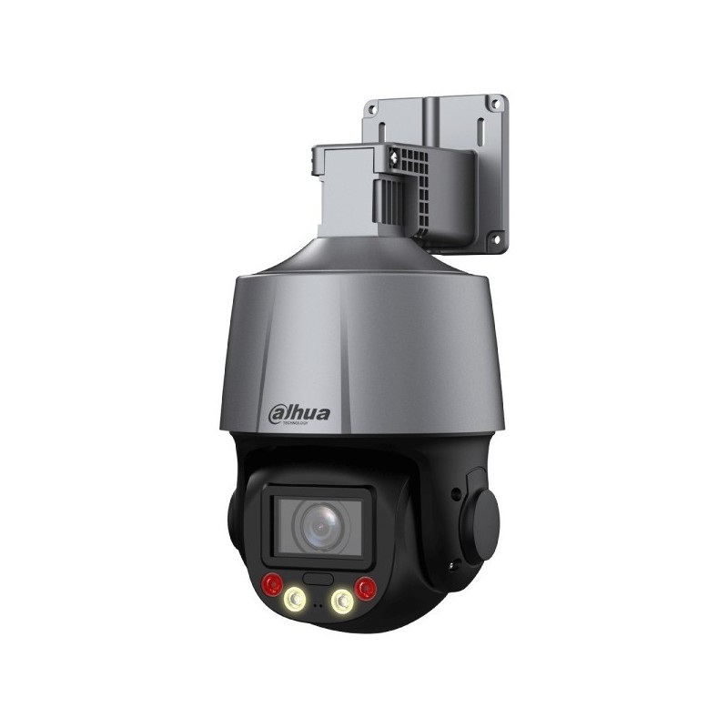 Dahua IP-PTZ-Dome-Kamera, 4 MP, 2,7 - 13,5 mm, IR 50 m, IP66, grau