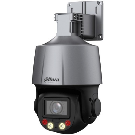 Dahua IP-PTZ-Dome-Kamera, 4 MP, 2,7 - 13,5 mm, IR 50 m, IP66, grau