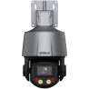 Dahua IP-PTZ-Dome-Kamera, 4 MP, 2,7 - 13,5 mm, IR 50 m, IP66, grau