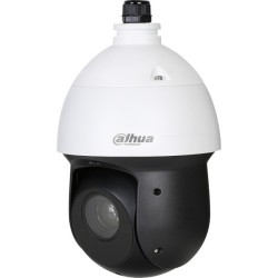 Dahua IP-PTZ-Dome-Kamera, 8 MP, 5 - 125 mm, IR 100 m, IP66, weiß