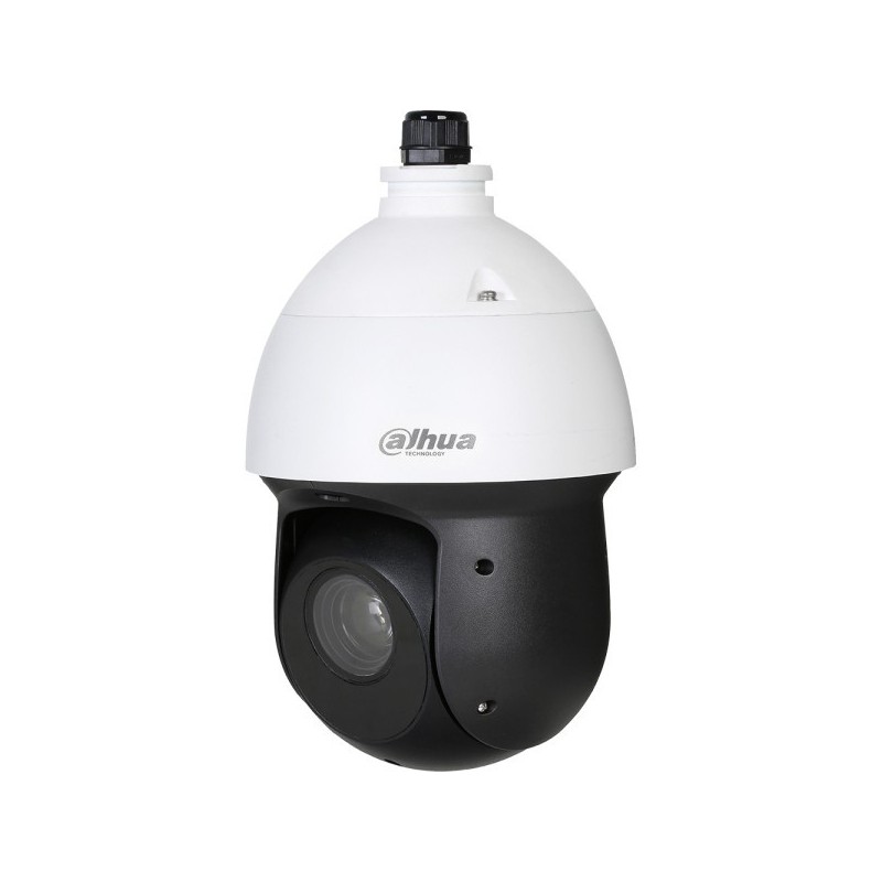 Dahua IP-PTZ-Dome-Kamera, 8 MP, 5 - 125 mm, IR 100 m, IP66, weiß
