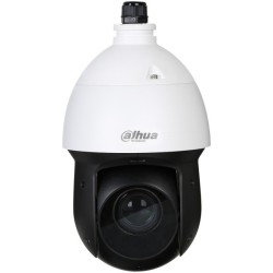 Dahua IP-PTZ-Dome-Kamera, 8 MP, 5 - 125 mm, IR 100 m, IP66, weiß