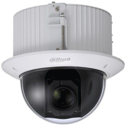 Dahua IP-PTZ-Dome-Kamera, 4MP, 4,8-154mm, IK10, weiß, Unterputz