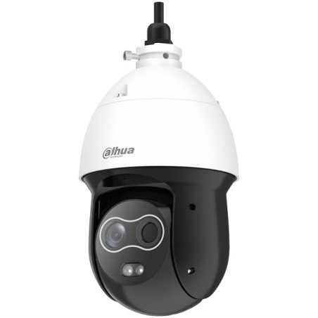 IP-Thermal-Speed-Dome-Kamera, 4 MP, 7/8 mm, IP66, weiß