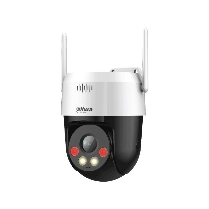 Dahua IP-WLAN-PT-Dome-Kamera, 3 MP, 4 mm, IR, IP67, weiß