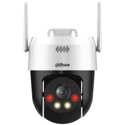 Dahua IP-WLAN-PT-Dome-Kamera, 3 MP, 4 mm, IR, IP67, weiß