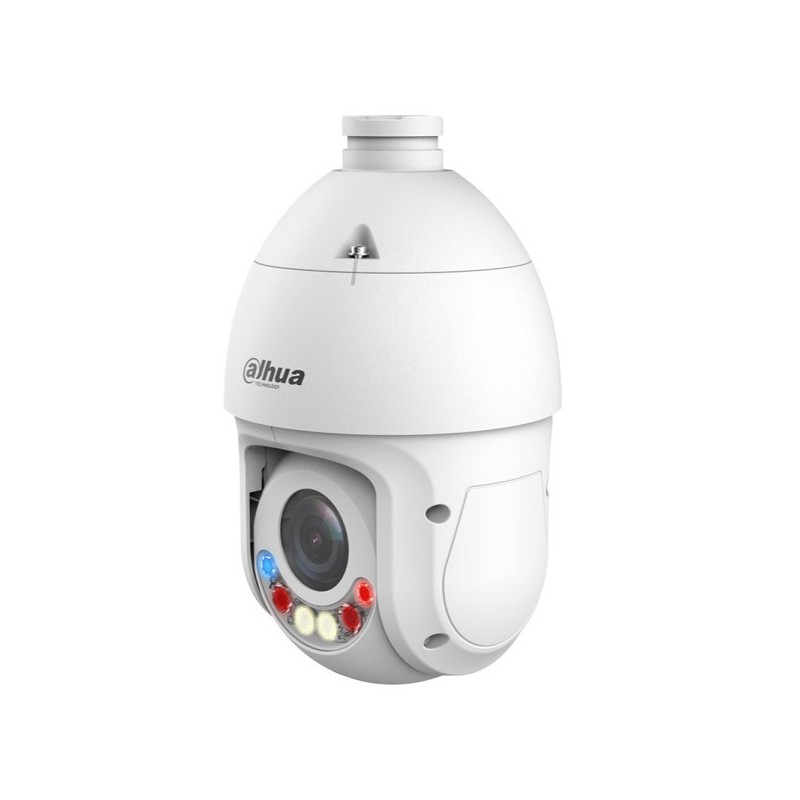 Dahua IP-PTZ-Dome-Kamera, 8 MP, 5 - 125 mm, IR 100 m, IP66, weiß