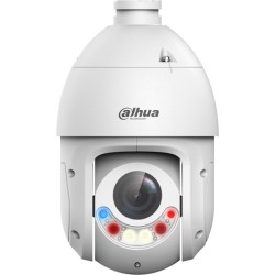 Dahua IP-PTZ-Dome-Kamera, 8 MP, 5 - 125 mm, IR 100 m, IP66, weiß
