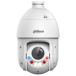 Dahua IP-PTZ-Dome kamera, 4 MP, 5 - 125 mm, IR 100 m, IP66, bela