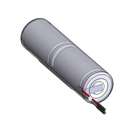 Akkupack 2,4 V 1500 mAh NiCd L2x1 Stab