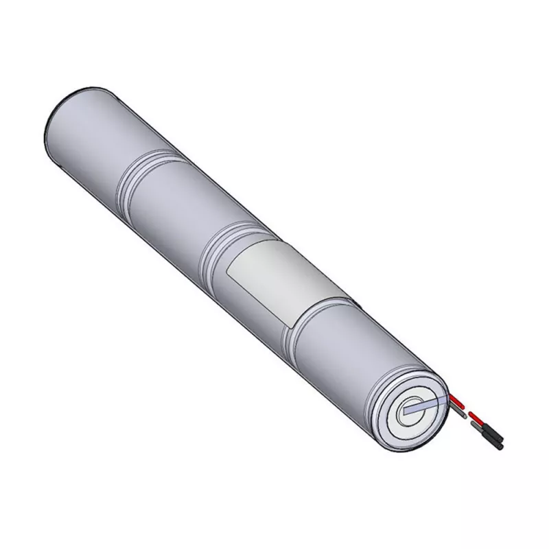 Akumulatorski paket 4,8 V 2500 mAh NiCd L4x1 palični