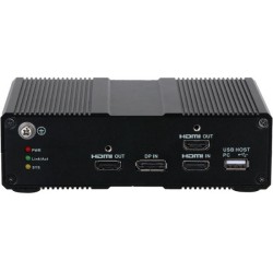 DP/HDMI-kodirnik, 1 kanal, črn