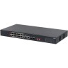 PoE-Switch, 18 Ports, 16 Ports PoE, 2 Ports SFP, 250 m, unmanaged, Desktop, Rack