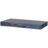 PoE-Switch, 20 Ports, 16 Ports PoE, 2 Ports SFP, 250 m, cloud managed, Desktop, Rack