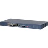 PoE-Switch, 20 Ports, 16 Ports PoE, 2 Ports SFP, 250 m, cloud managed, Desktop, Rack
