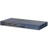 PoE-Switch, 28 Ports, 24 Ports PoE, 2 Ports SFP, 250 m, cloud managed, Desktop, Rack
