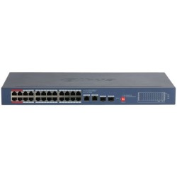 PoE-Switch, 28 Ports, 24 Ports PoE, 2 Ports SFP, 250 m, cloud managed, Desktop, Rack