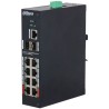 PoE-Switch, 10 Ports, 8 Ports PoE, 250 m, managePoE-Switch, 10 Ports, 8 Ports PoE, 2 Ports SFP, 250 m, managed, Desktop