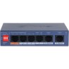PoE-Switch, 6 Ports, 4 Ports PoE, 250 m, cloud managed, Desktop, Wand