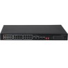 PoE-Switch, 26 Ports, 24 Ports PoE, 2 Ports SFP, 250m, unmanaged, Desktop, Rack, ohne Logo