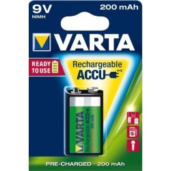 VARTA RECHARGE ACCU Power 9 V 200 mAh PAK 1 kos