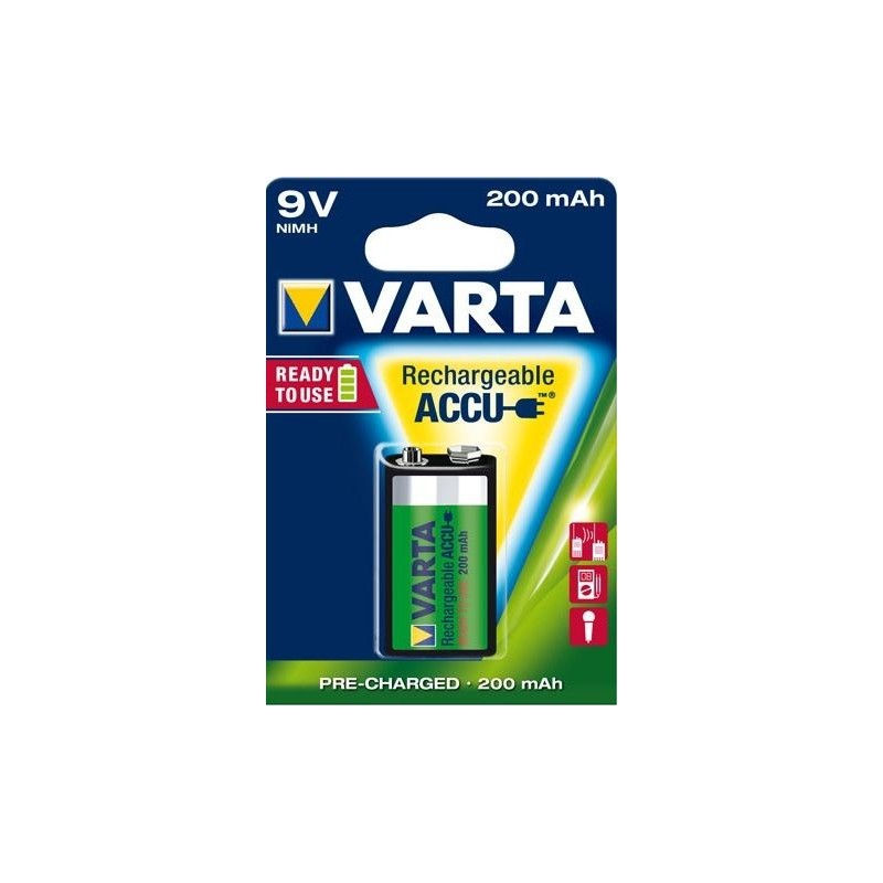 VARTA RECHARGE ACCU Power 9 V 200 mAh PAK 1 kos