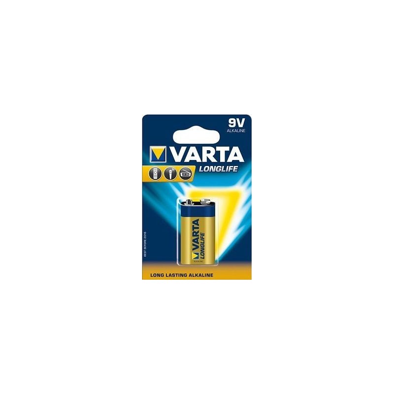 VARTA LONGLIFE 9V PAK 1 kos