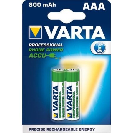 VARTA RECHARGE ACCU Phone AAA 800mAh Blister 2