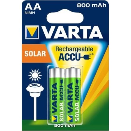 VARTA RECHARGE ACCU Solar AA 800mAh Blister 2