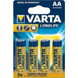 VARTA LONGLIFE AA PAK 4 kosi (DE)