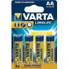 VARTA LONGLIFE AA PAK 4 kosi (DE)